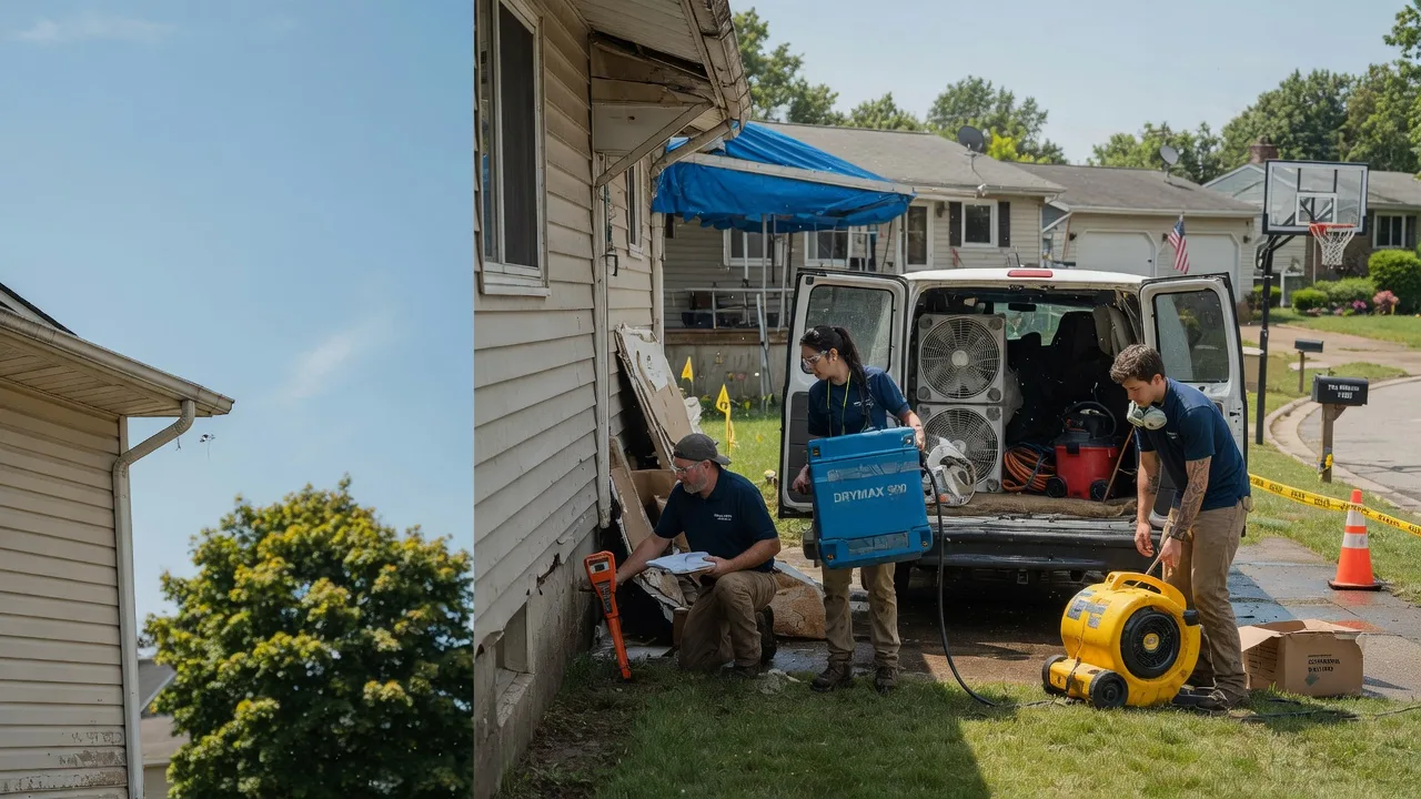 Ceiling Leak Cleanup in Lakeland, MN near me